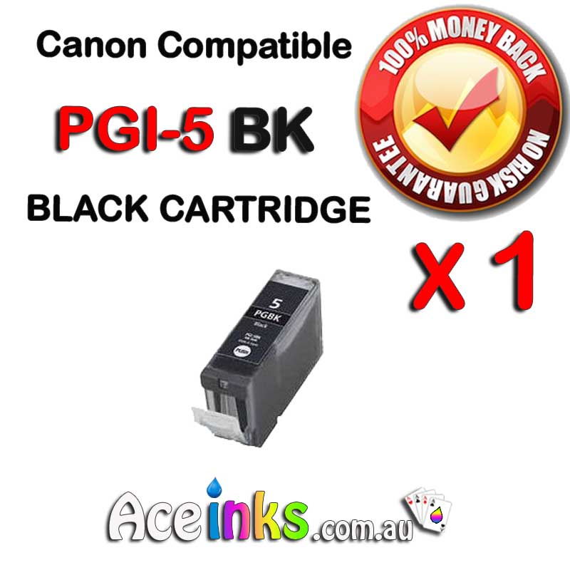 Compatible Canon PGI-5BK With Chip